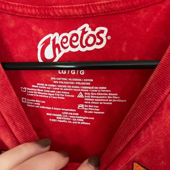 Cheeto’s Graphic Tee Kid’s Large - Picture 3 of 3
